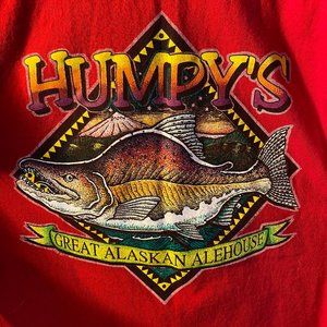 Humpy's Great Alaskan Alehouse - Pink Salmon Fishing Shirt